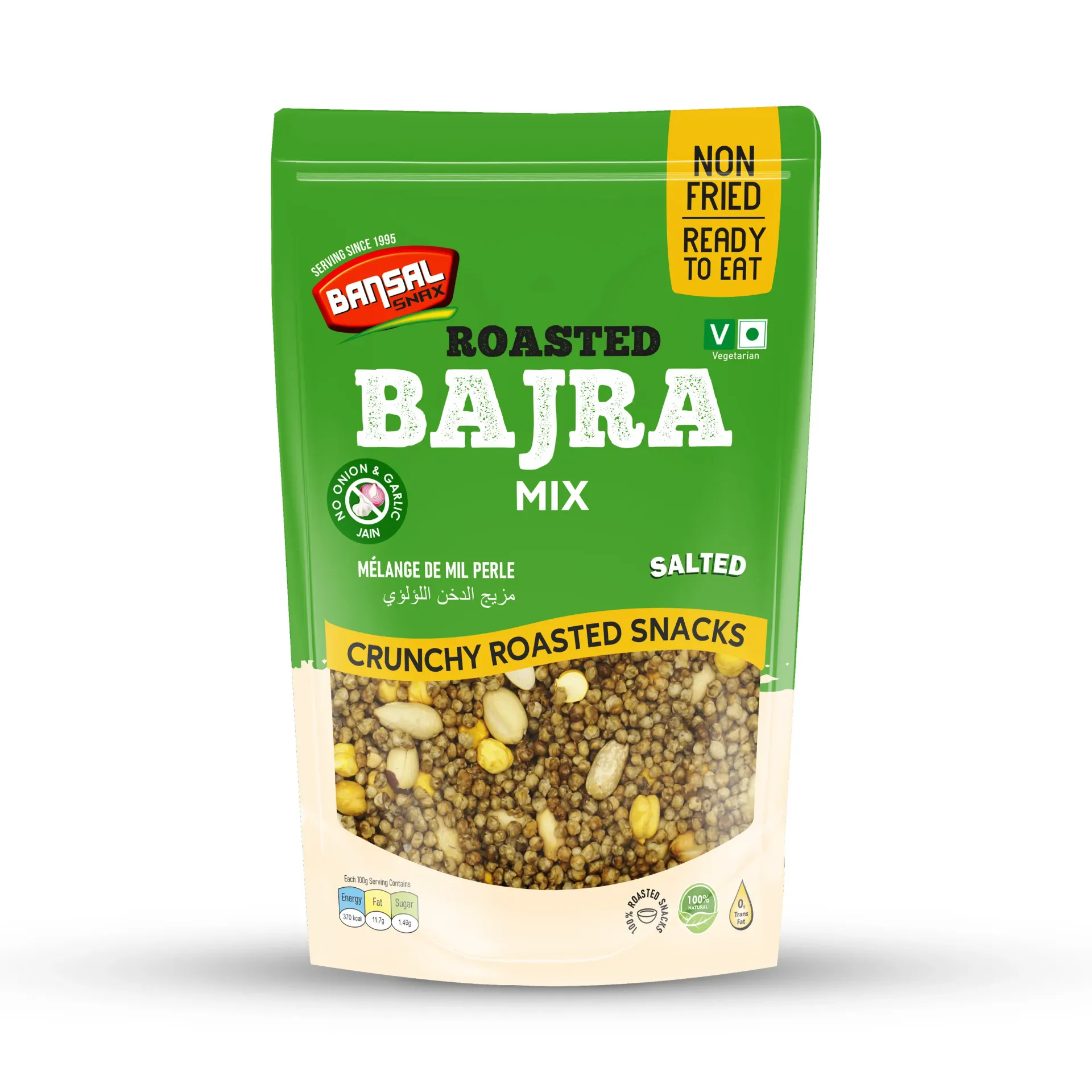 Bansal Snax Roasted Bajra Mix Salted